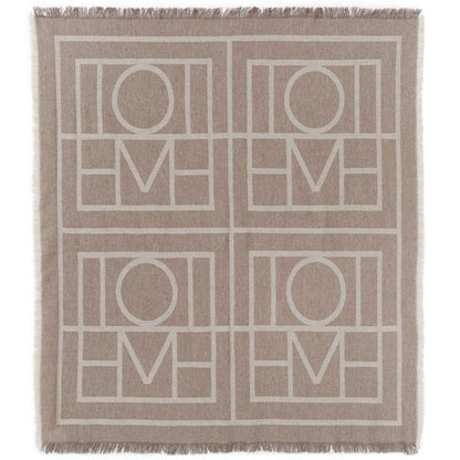 Unique Swedish Thick Geometric Warm Wool Cashmere Scarf