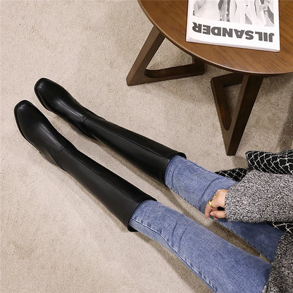 Designer Stylish Comfortable Fashionable Elegant Trendy Pointed Toe Knee High Boots