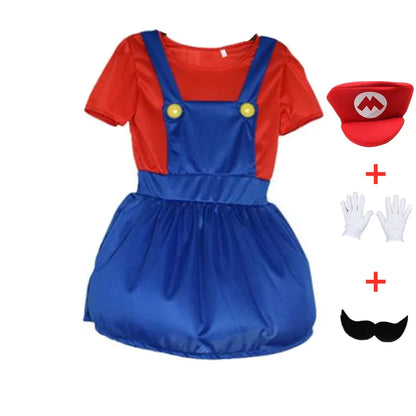 Anime Funny Mario Luigi Costume Kid Costumes