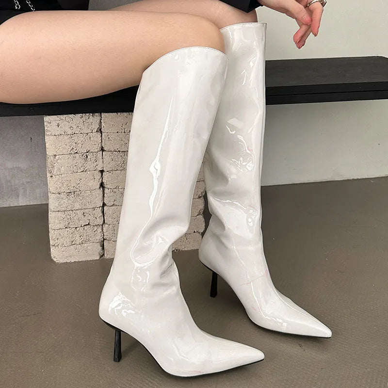 Fashionable Elegant Stylish Chic Comfortable Modern Trendy Knee High Boots