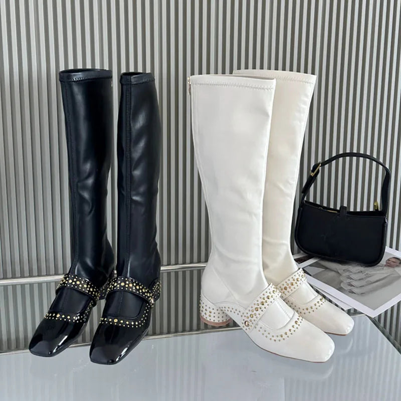 Elegant Fashionable Stylish Comfortable Unique Chic Modern Knee High Boots