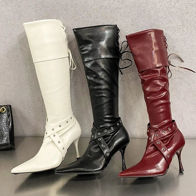 Trendy Fashionable Elegant Comfortable Chic Modern Stylish Knee High Boots