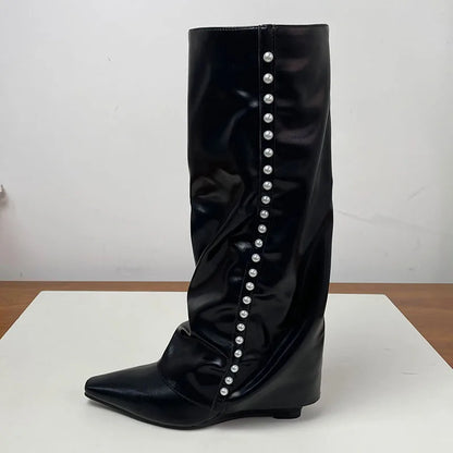 Trendy Chic Stylish Comfortable Elegant Feminine Unique Knee High Boots