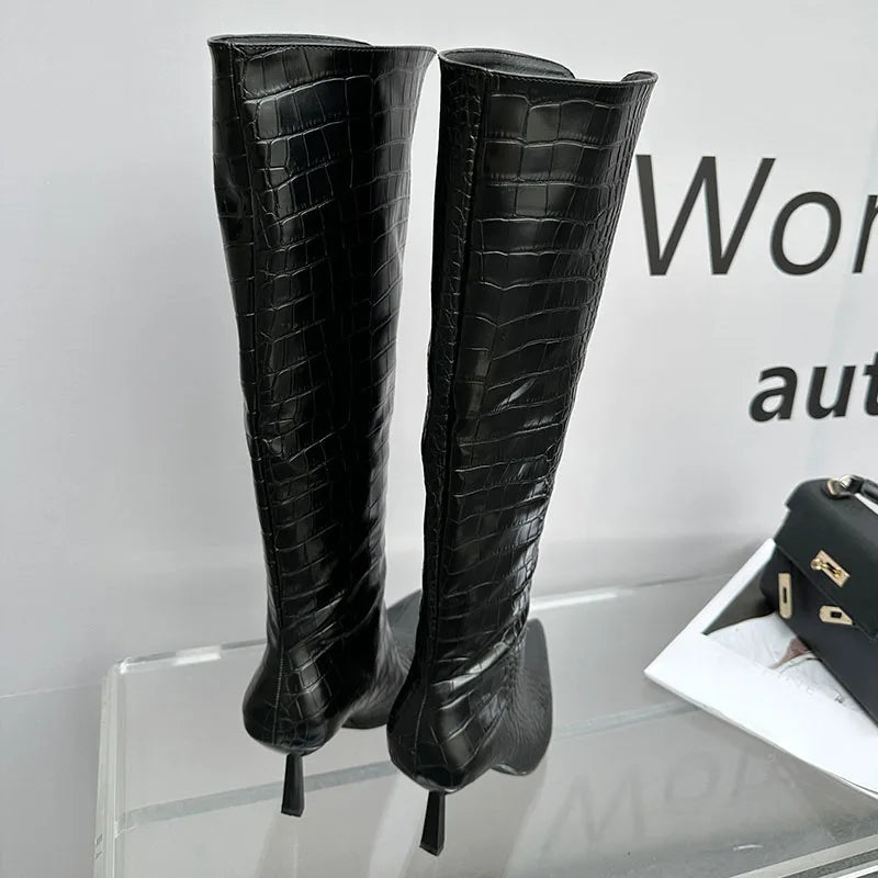 Chic Trendy Comfortable Slip-On Elegant Knee High Boots