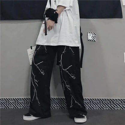 Streetwear Wide Leg Harajuku High Waist Women Oversized Loose Pant