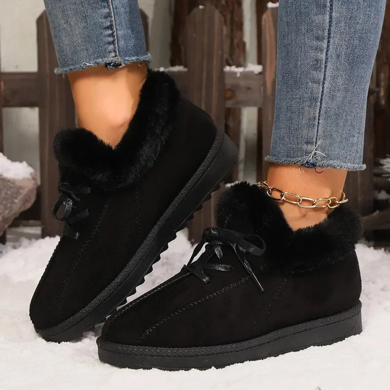 Hot Sale Plush Warm Fashionable Stylish Cozy Casual Snow Boot