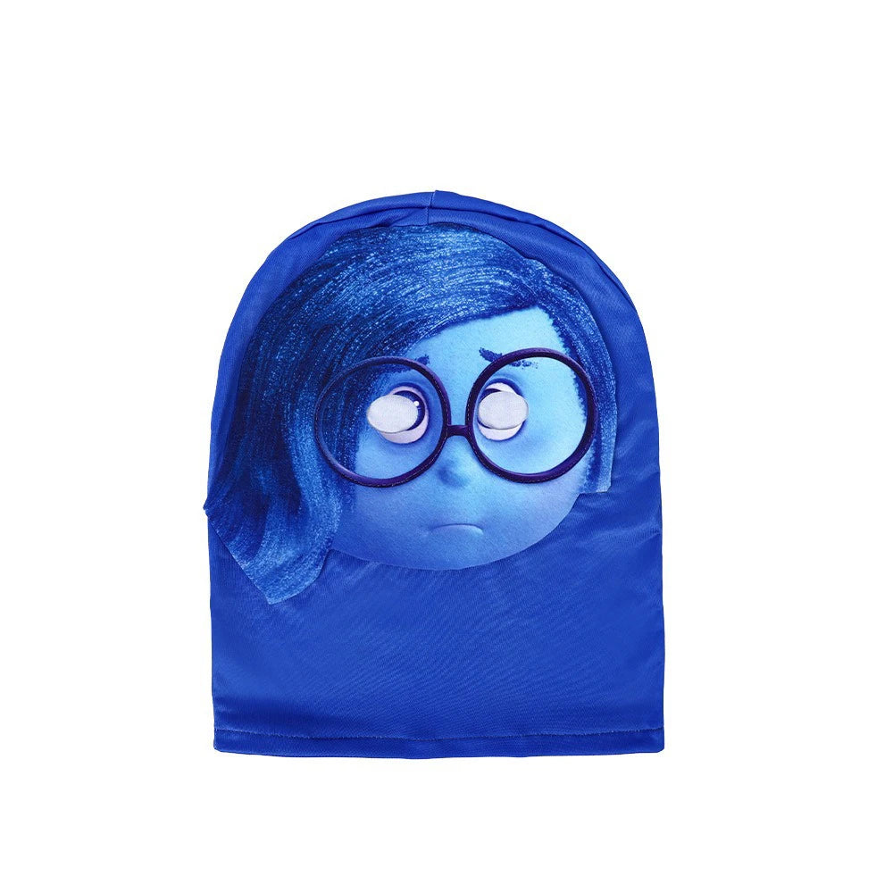 Inside Out 2 Cosplay Cartoon Joy Disgust Anger Sadness Halloween Party Kid Costume