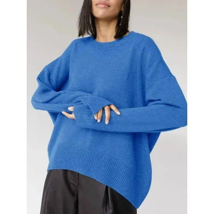 Oversized Loose Casual Autumn Winter Warm Thick Knit Sweater