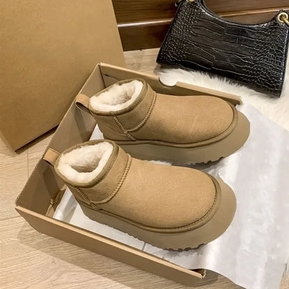 New Stylish Plush Casual Warm Short Comfortable Snow Boot