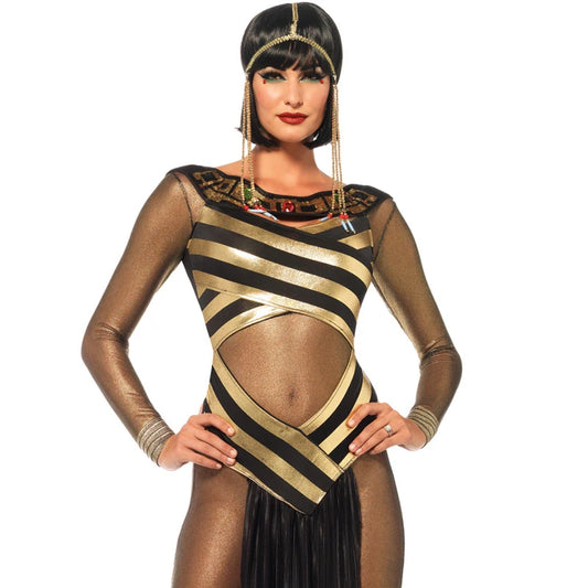 Sexy Egyptian Pharaoh Cleopatra Adult Queen Cosplay Halloween Costume