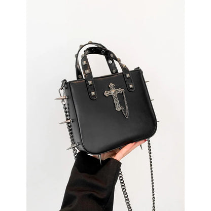 Sharp Rivets Gothic Goth Dark Metal Punk Cute Harajuku Bag