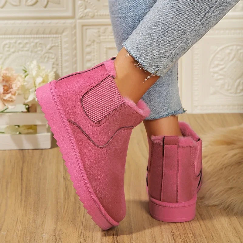 Comfortable Warm Plus Size New Fashion Platform Snow Boot