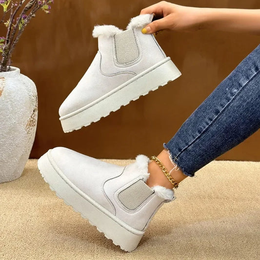 Warm Comfortable Fashion Casual Outdoor Non-Slip Thick Sole Snow Boot