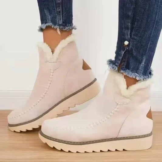 Casual Warm Slip-on Comfort Female Ankle Non-slip Snow Boot