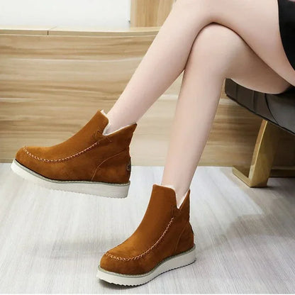 Casual Warm Slip-on Comfort Female Ankle Non-slip Snow Boot