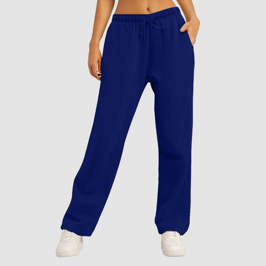 Chic Women's Wide-Leg Streetwear Joggers Sweatpants